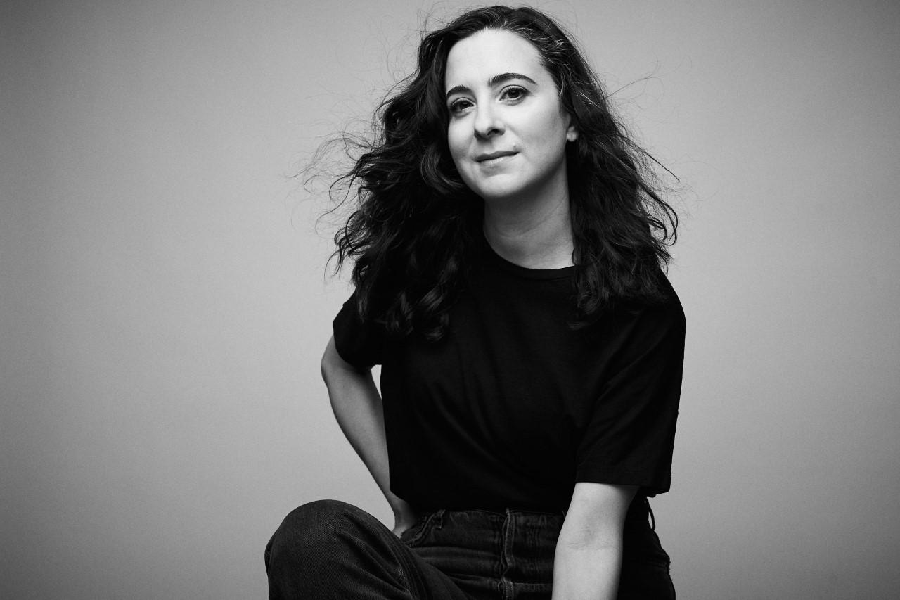 Black-and-white portrait of Laura Terruso